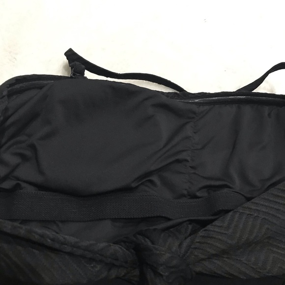 LOVE SPORTS Black Swimsuit size Large - Picture 5 of 6